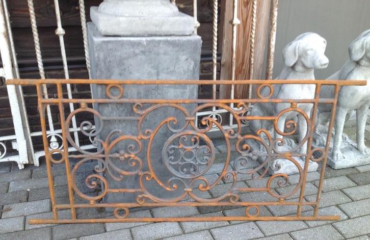 Heel mooie gietijzeren hekwerk nieuw. In twee maten., Tuin en Terras, Tuinhekken en Hekwerk, Nieuw, IJzer, Ophalen