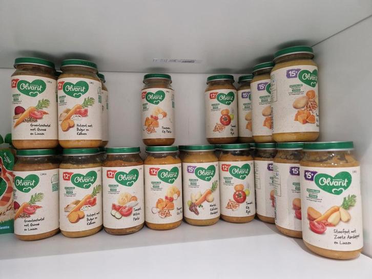 Olvarit voeding potjes 25x, Kinderen en Baby's, Babyvoeding en Toebehoren, Overige typen, Ophalen of Verzenden