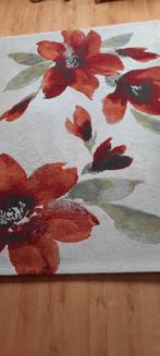 Vloerkleed met bloemen 230x160, Ophalen, Gebruikt, 150 tot 200 cm, Rechthoekig