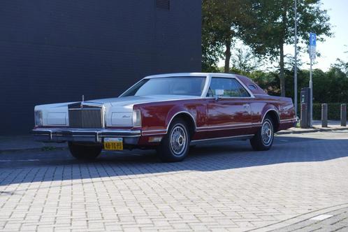 Lincoln Continental 6.6 Mark V AUT 1979 Wit, Auto's, Lincoln, Particulier, Airconditioning, Centrale vergrendeling, Cruise Control