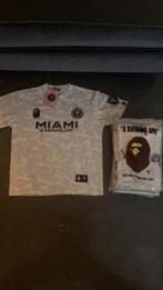 White Miami BAPE Shirt 8 stuks, Maat 48/50 (M), Wit, Nieuw, Ophalen of Verzenden