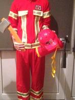 brandweerpak kinderen, Kinderen en Baby's, Carnavalskleding en Verkleedspullen, Ophalen of Verzenden, Gebruikt, 158 t/m 164, Jongen of Meisje