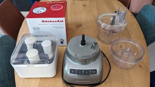 KitchenAid Foodprocessor 5KFP1335 met uitbreiding, Witgoed en Apparatuur, Keukenmixers, Zo goed als nieuw, 4 liter of meer, Ophalen of Verzenden