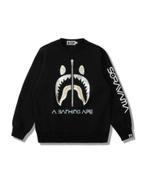 Bape x Sorayama Crewneck Sweater Black/ Zwart Maat S, Kleding | Heren, Truien en Vesten, Zwart, Nieuw, Ophalen of Verzenden, Bape