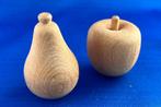 Houten appel en peer, Antiek en Kunst, Ophalen of Verzenden