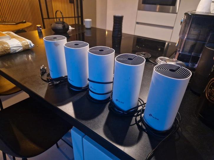 TP-Link Deco P9 Powerline Mesh 5 stuks, Computers en Software, WiFi-versterkers, Zo goed als nieuw, Ophalen