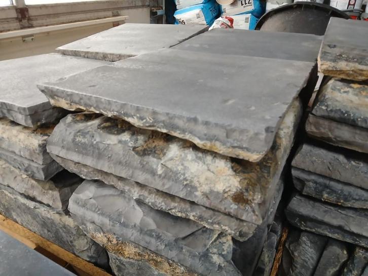 partij kerkdallen, naams hardsteen, Tuin en Terras, Tegels en Klinkers, Nieuw, Terrastegels, Natuursteen, Ophalen of Verzenden