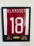 Davy Klaassen Gesigneerd Ajax Shirt ingelijst 2024/2025, Ophalen of Verzenden, Zo goed als nieuw, Ajax, Shirt