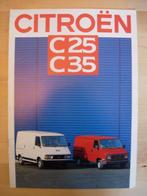 Citroen C25 C35 Brochure 1987, Ophalen, Zo goed als nieuw, Citroen, Citroën