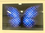 Prachtige plexiglas LV vlinder met glitters, Ophalen of Verzenden