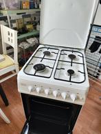 Elektrische oven met kookplaat op gas., 4 kookzones, Vrijstaand, Gebruikt, Ophalen of Verzenden