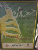 Poster Jazz in Catstown Helmond gesigneerd diverse artiesten, Verzamelen, Ophalen, Met lijst, Muziek, Rechthoekig Staand