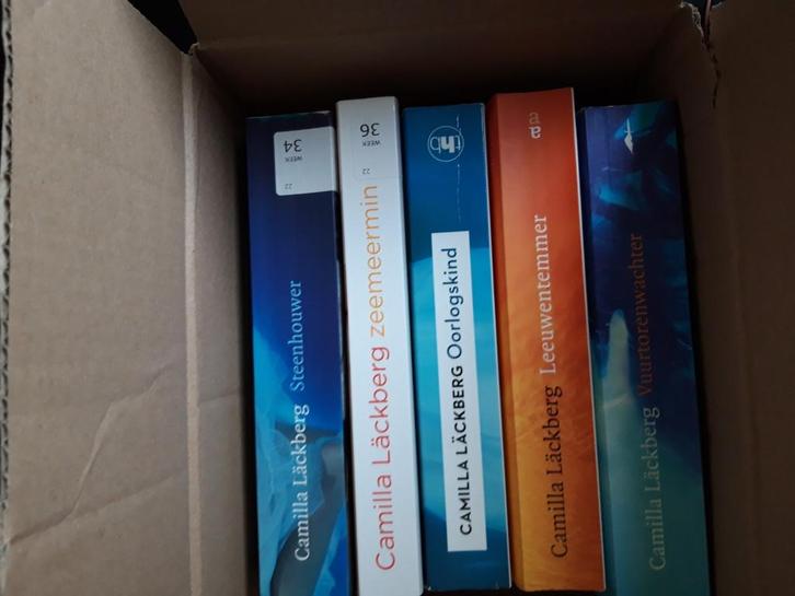 Boeken van Camilla Lackberg., Boeken, Thrillers, Gelezen, Ophalen