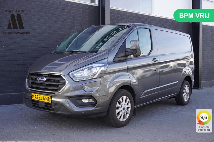 Ford Transit Custom 1.0 125PK EcoBoost Hybride Benzine Autom, Auto's, Bestelauto's, Bedrijf, Te koop, ABS, Achteruitrijcamera
