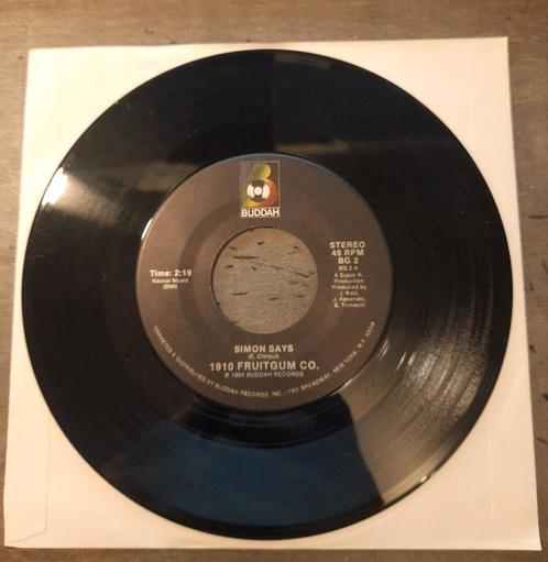 1910 Fruitgum Company - Simon Says / 1, 2, 3 Red Light, Cd's en Dvd's, Vinyl Singles, Zo goed als nieuw, Ophalen of Verzenden