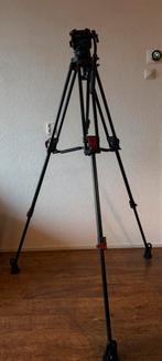 Cartoni statief met fluid head (T630/2 + FS3515), Audio, Tv en Foto, Fotografie | Statieven en Balhoofden, Zo goed als nieuw, Minder dan 150 cm