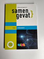 Samengevat HAVO Wiskunde B - Zo goed als nieuw, Ophalen of Verzenden, Zo goed als nieuw, HAVO, Wiskunde B