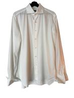 Barba Napoli Overhemd - Maat 43 - Wit, Barba, Wit, Ophalen of Verzenden, Zo goed als nieuw