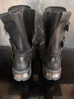 New Rock Laarzen - Stoere danceparty en biker boots. Maat 47, Kleding | Heren, Schoenen, Zwart, Boots, Zo goed als nieuw, New Rock