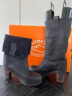 Clumpy laarzen.  Maat 39. Nieuw in doos, Kleding | Dames, Schoenen, Hoge laarzen, Verzenden, Zwart, Zo goed als nieuw