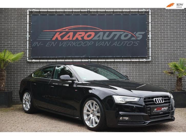 Audi A5 Sportback 1.8TFSI AUT S-line Xenon Leer Nav Topstaat, Auto's, Audi, Bedrijf, Te koop, A5, ABS, Airbags, Airconditioning