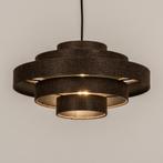 hanglamp bruin stof slaapkamer bed woonkamer bar tafel lamp, Ophalen of Verzenden, Nieuw, Stof