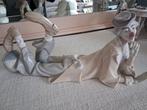 Legendarisch  Lladro beeld van Clown met Bal - 38cm lang, Antiek en Kunst, Kunst | Beelden en Houtsnijwerken, Ophalen