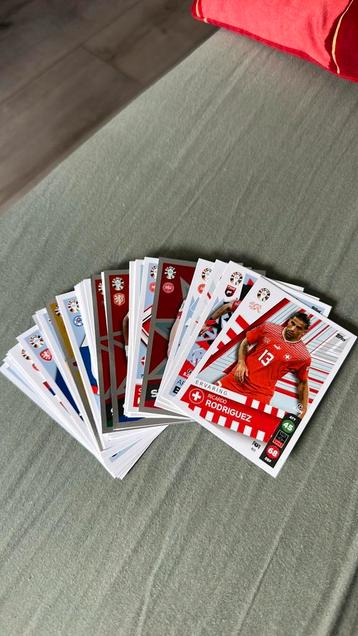 UEFA EURO 2024 voetbalplaatjes kaarten beschikbaar voor biedingen