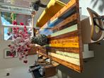Piet Hein eek stijl epoxy houten tafel sloophout, Huis en Inrichting, Tafels | Eettafels, Ophalen, 100 tot 150 cm, 200 cm of meer