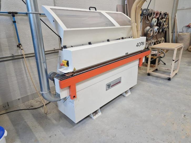 Casadei K40PM kantenlijmer met voorfrees en afzuiging, Zakelijke goederen, Machines en Bouw | Houtbewerking, Ophalen