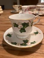 Colclough Bone China Kop en Schotel met Klimop Design, Ophalen of Verzenden