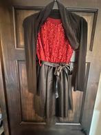 Feestjurkje met bolero maat 128-134, Ophalen of Verzenden, Zo goed als nieuw, Meisje, Trui of Vest