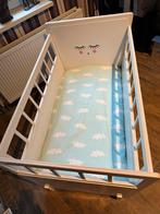 Leuk stevig wit ledikantje 60x130, Kinderen en Baby's, Babywiegjes en Ledikanten, Ophalen of Verzenden, Gebruikt, Ledikant