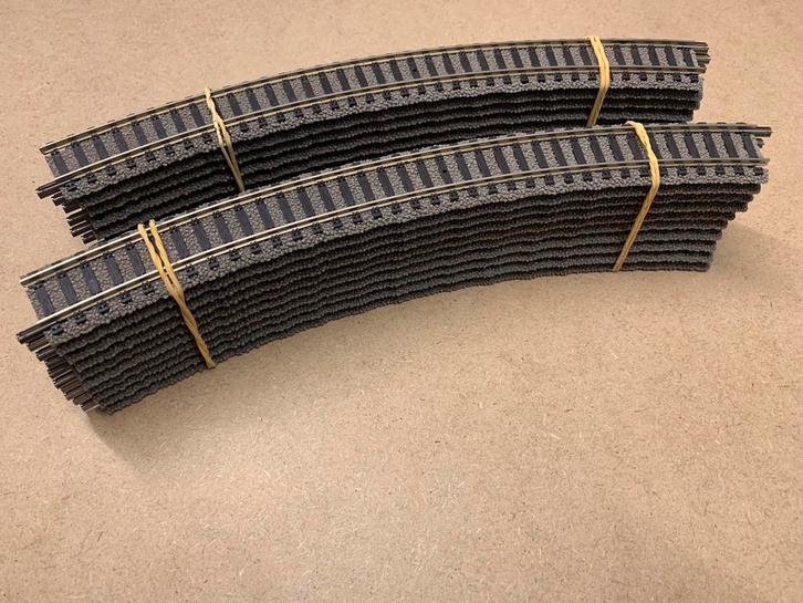 Fleischmann 6125 Profirail gebogen R2, Hobby en Vrije tijd, Modeltreinen | H0, Zo goed als nieuw, Rails, Gelijkstroom, Fleischmann