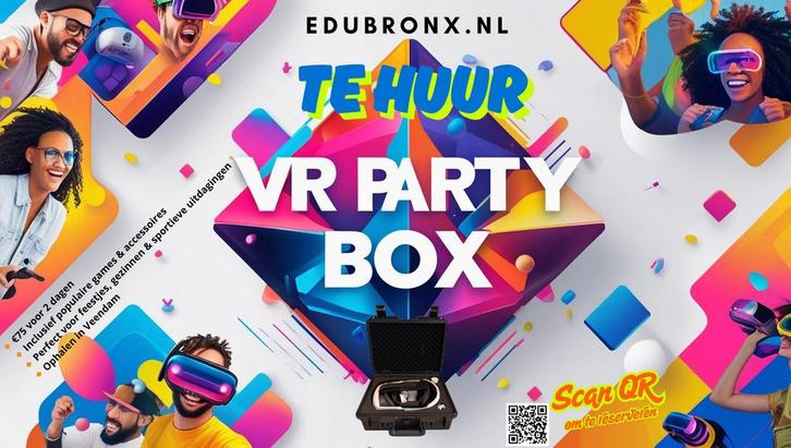 VR Partybox verhuur, Hobby en Vrije tijd, Feestartikelen | Verhuur, Nieuw, Overige, Ophalen