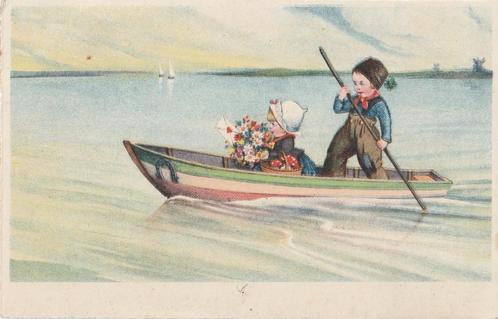 J BIJLOOS EAU DE COLOGNE JAREN30 ZEER MOOIE OUDE KAART KG831, Verzamelen, Ansichtkaarten | Themakaarten, Ongelopen, 1920 tot 1940