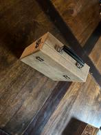 Vintage koffertje met singeltjes., Cd's en Dvd's, Vinyl Singles, Ophalen, Gebruikt