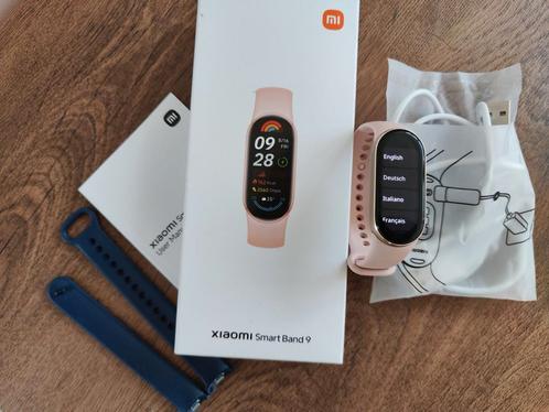 Smartwatch: Xiaomi Smart Band 9 + extra oplader en bandje, Sieraden, Tassen en Uiterlijk, Smartwatches, Zo goed als nieuw, Android