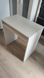 Witte Ikea Bureau te Koop, Huis en Inrichting, Ophalen of Verzenden, Gebruikt, Bureau