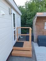 Prachtige Douglashouten chalet opstap, Tinyhouse, caravan,, Caravans en Kamperen, Ophalen of Verzenden, Nieuw