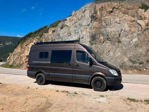 Stoere mercedes sprinter L2/H2 allroad look camperbus, Caravans en Kamperen, Campers, Particulier, Buscamper of Camperbus, Mercedes-Benz