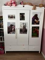 Kledingkast meidenkamer, Kinderen en Baby's, Kinderkamer | Commodes en Kasten, Ophalen, Gebruikt, 50 tot 70 cm, 105 cm of meer