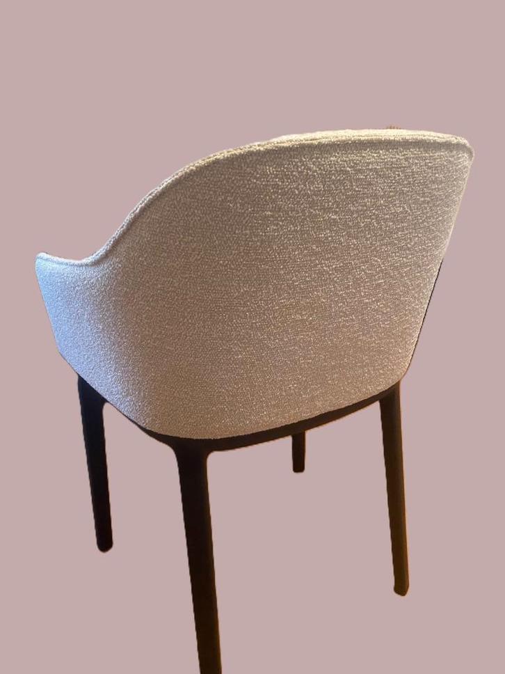 Vitra Softshell met arm, Huis en Inrichting, Stoelen, Nieuw, Drie, Stof, Wit, Ophalen