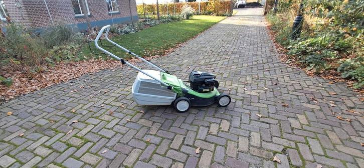 Viking mb 248 Benzine Grasmaaier, Tuin en Terras, Grasmaaiers, Gebruikt, Benzine-grasmaaier, 40 t/m 49 cm, Cirkelmaaier, Opvangbak