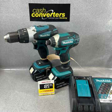 Makita Set DHP458+DTD152 Accu Schroeftol | 2accu | 381630 beschikbaar voor biedingen