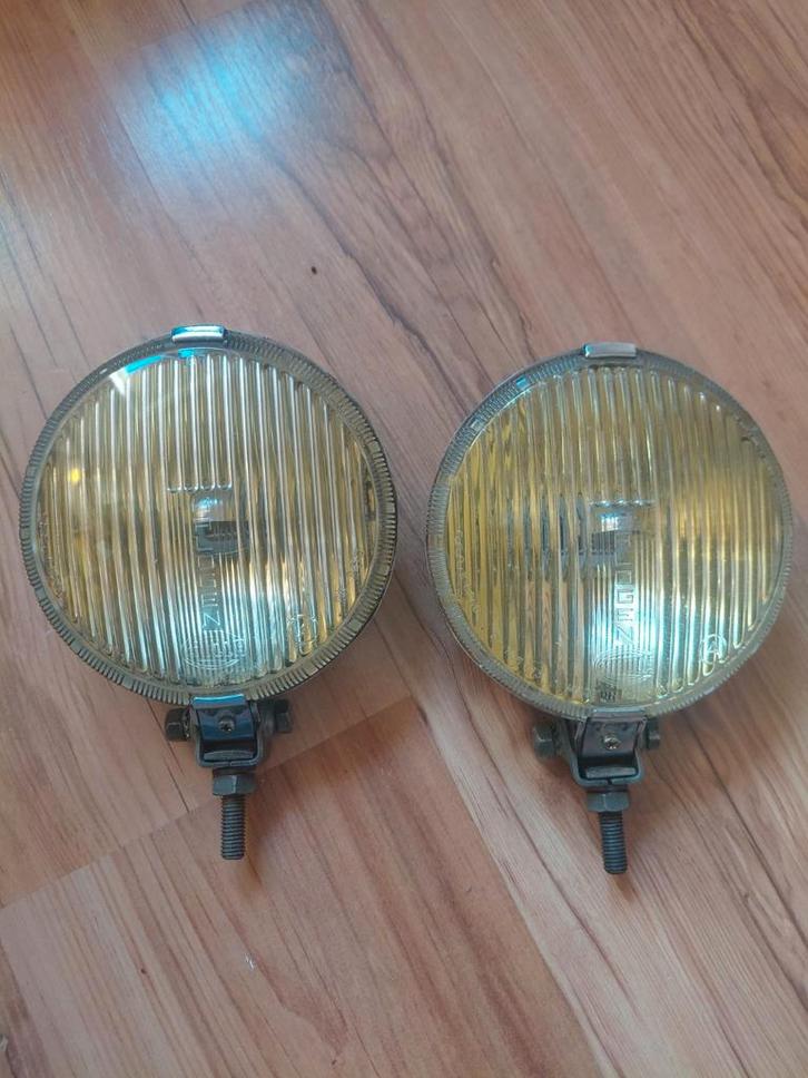 Set Hella Mistlampen Oldtimer VW Opel BMW Rallye, Auto diversen, Overige Auto diversen, Ophalen of Verzenden