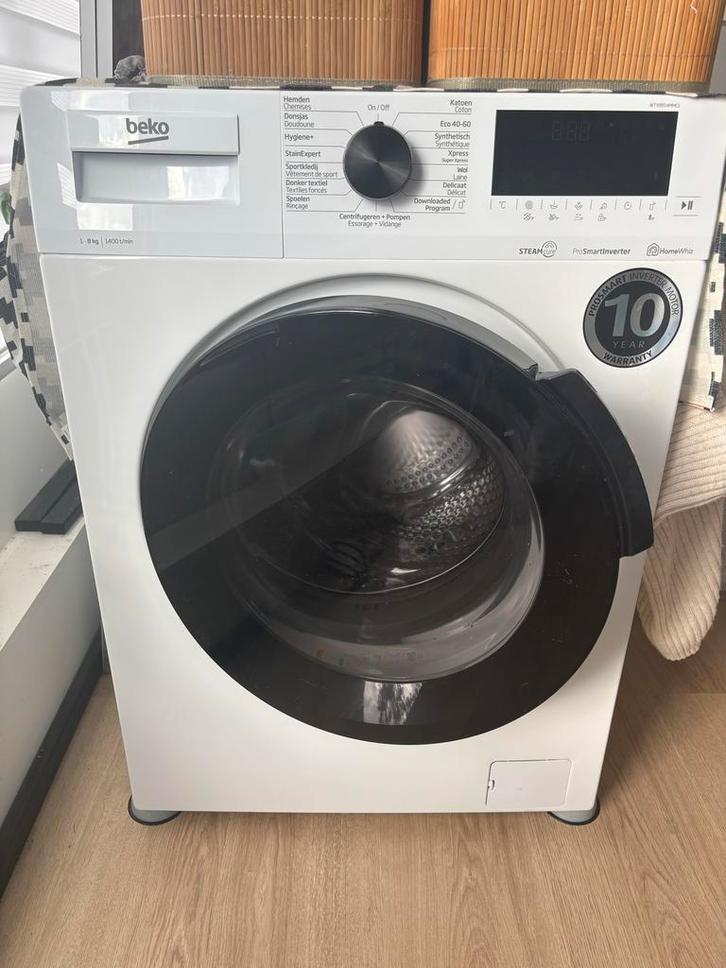 Beko Wasmachine 1-8kg, Witgoed en Apparatuur, Wasmachines, Gebruikt, Voorlader, 6 tot 8 kg, 85 tot 90 cm, 1200 tot 1600 toeren