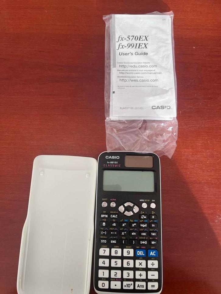 Casio Classwiz fx-991EX (Zo goed als nieuw!), Boeken, Schoolboeken, Zo goed als nieuw, Wiskunde A, HAVO, Ophalen of Verzenden