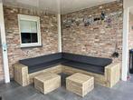 Steigerhout Hoekbank Tuinset Loungeset Loungebank ACTIE!!, Tuin en Terras, Ophalen of Verzenden, Zo goed als nieuw, Steigerhout