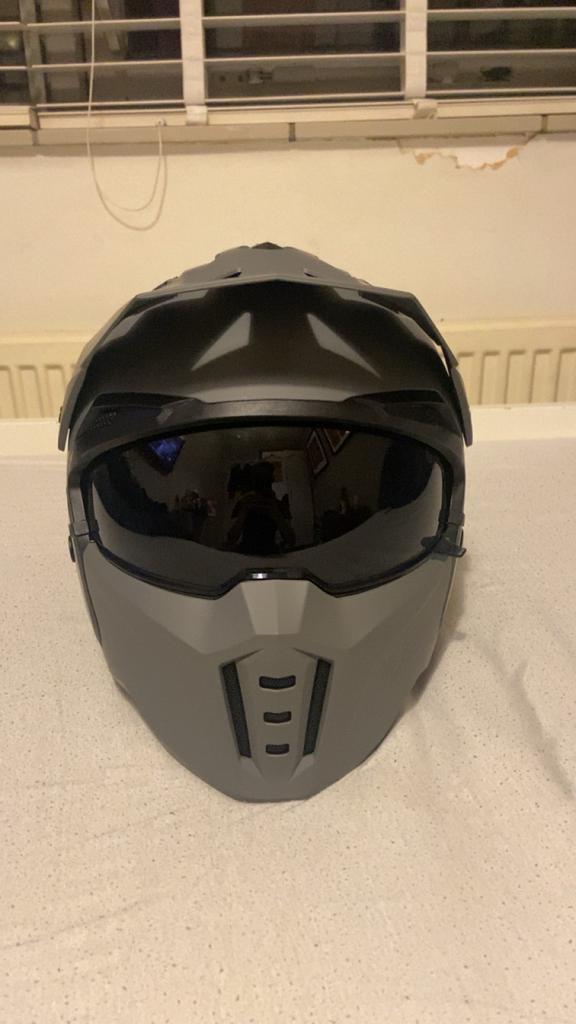 Nieuwe Vinz Offroad Helm - Perfecte Bescherming!, Motoren, Kleding | Motorhelmen, Heren, Offroadhelm, S, Overige merken, Nieuw zonder kaartje